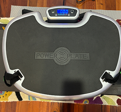 Power Plate will vibrate at a very high rate